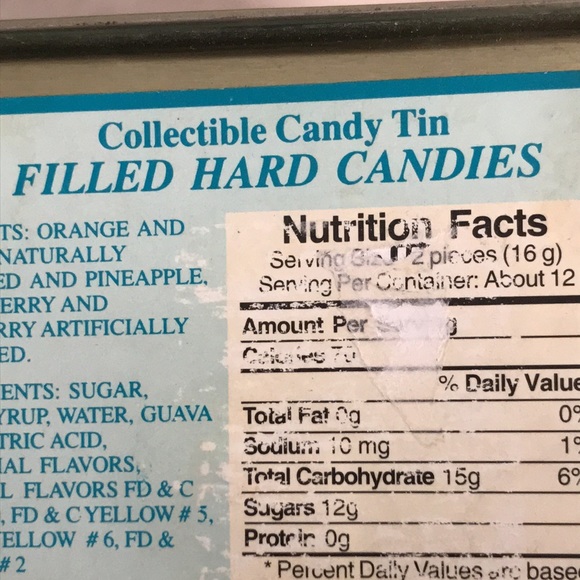 Collectible Candy Tin once Filled with Hard Candies - Picture 7 of 13